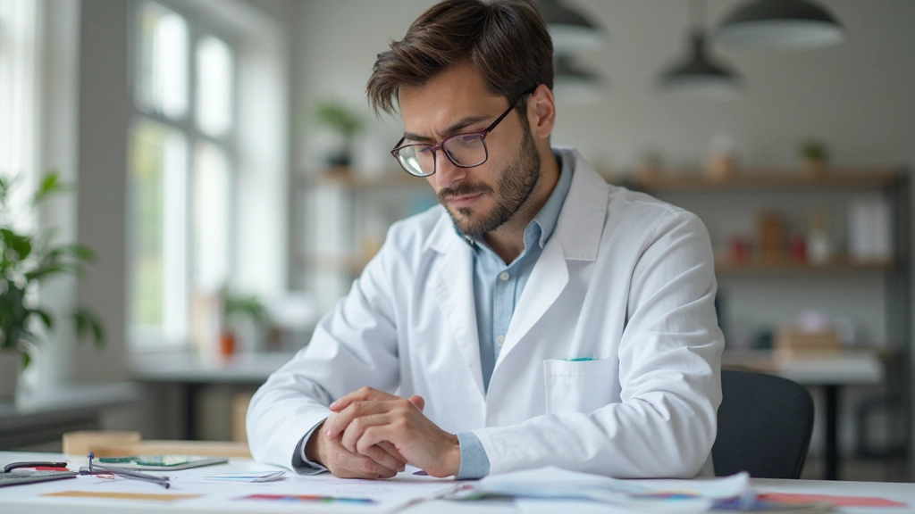 Цветовое колесо с основными и дополнительными цветами