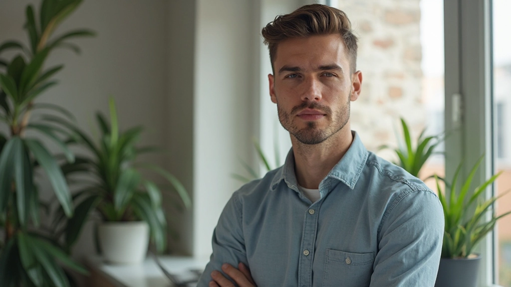 Разработчик пишет код для веб-сайта, работает с фронтенд-кодом в IDE, сосредоточен на экране